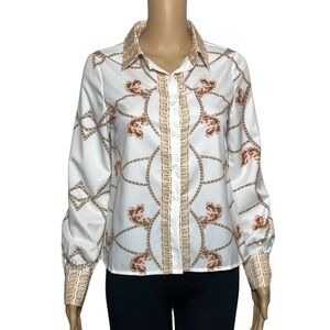 Dorderplus Top Woman’s S   Floral Print